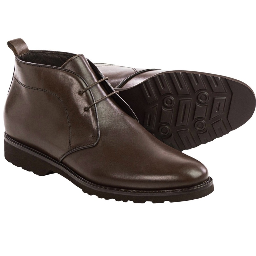 Bruno Magli Wender Leather Chukka Boots